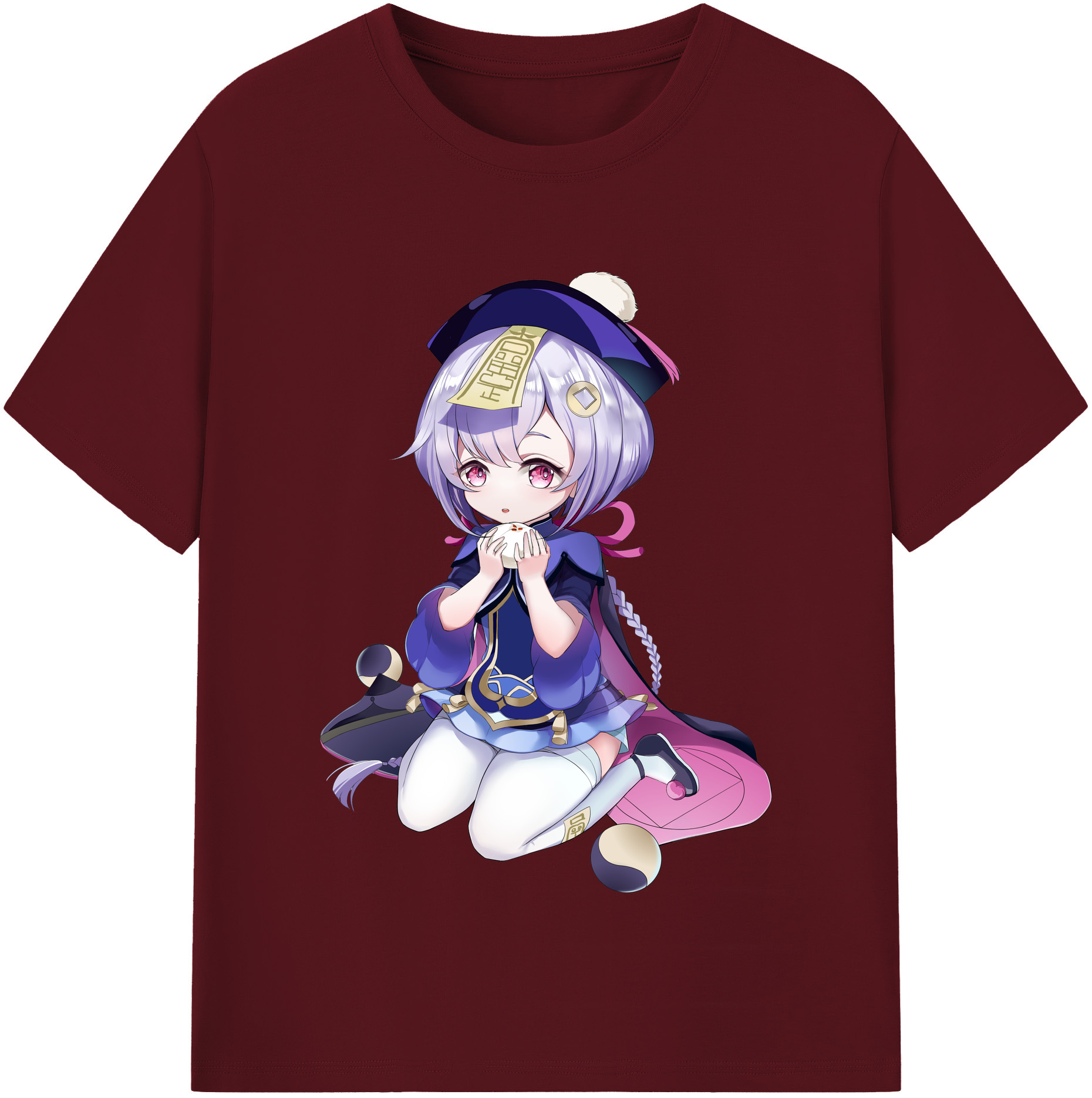 げんし神 七七 なな  genshin Nana 綿100％半袖Tシャツ（フロントプリント）
